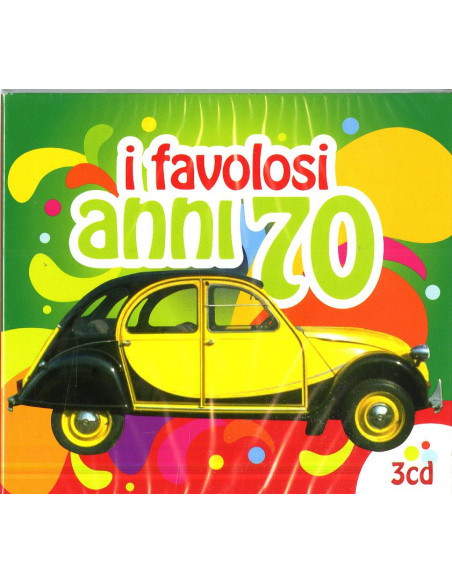 Compilation - I Favolosi Anni 70 (Box 3 Cd) - (CD)