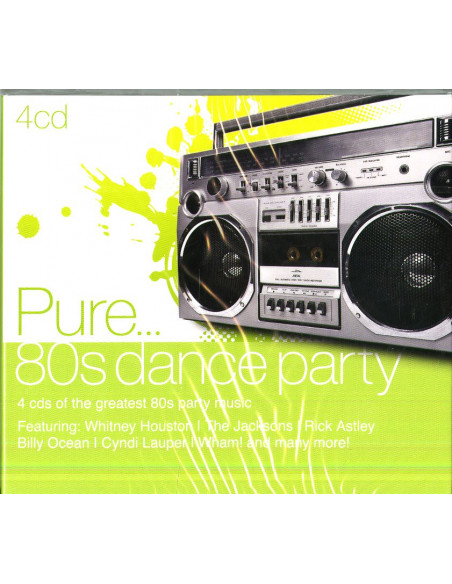 Compilation - Pure...80'S Dance Party (Box4Cd) - (CD)