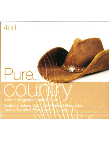 Compilation - Pure...Country (Box4Cd) - (CD)