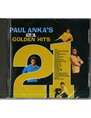 Anka Paul - 21 Golden Hits - (CD)