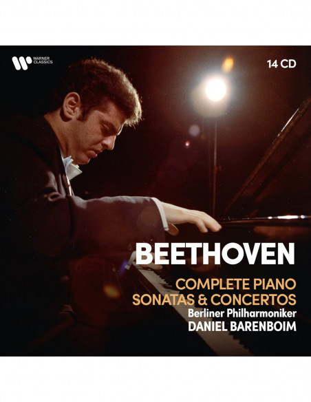 Daniel Barenboim - Beethoven Complete Piano Sonatas & Concertos (Budget Box 14 Cd) - (CD)