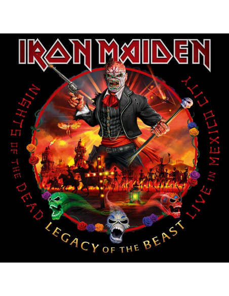 Iron Maiden - Nights Of The Dead Legacy Of The Beast Live In Mexico (Deluxe Edt. Book Format) - (CD)