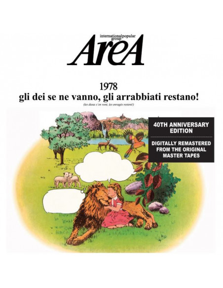 Area - 1978 Gli Dei Se Ne Vanno,Gli Arrabbiati Restano! (40 Anniversario - Remastered) - (CD)