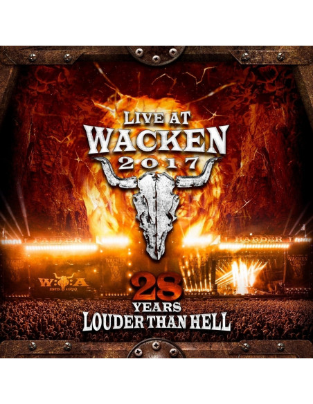 Compilation - Live At Wacken 2017 28 Years Louder Than Hell - (CD)