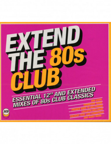 Compilation - Extend The 80S Club - (CD)