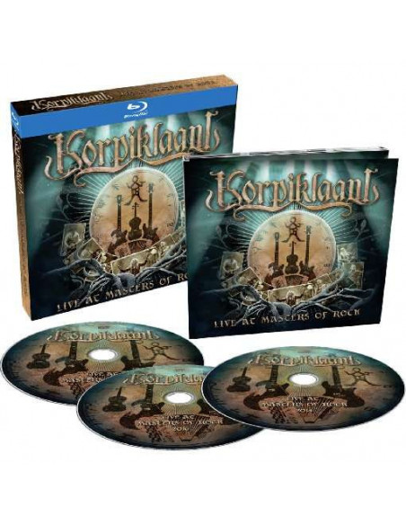 Korpiklaani - Live At Masters Of Rock (2Cd Digipak+B.Ray) - (CD)