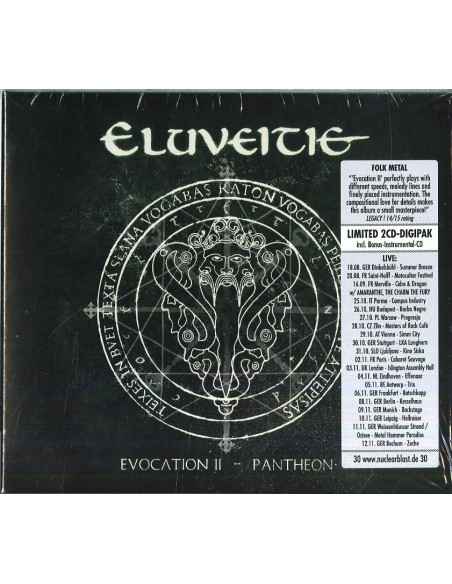 Eluveitie - Evocation Ii Pantheon (2 Cd Digipak) - (CD)