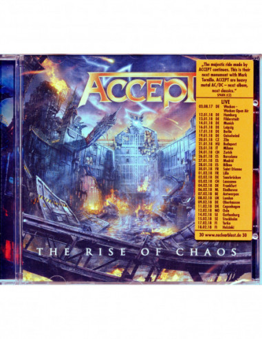 Accept - The Rise Of Chaos - (CD)