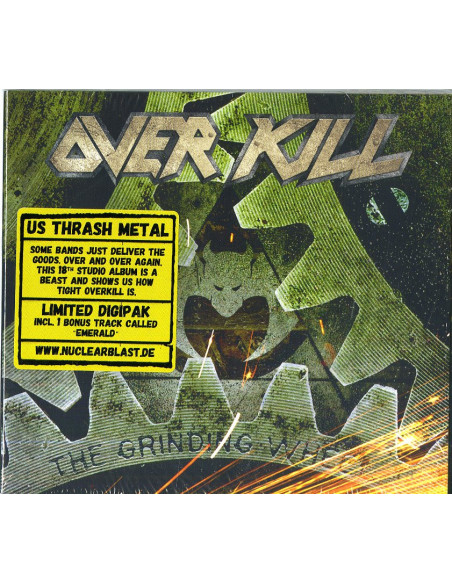 Overkill - The Grinding Wheel (Ltd.Dig.Edt.) - (CD)