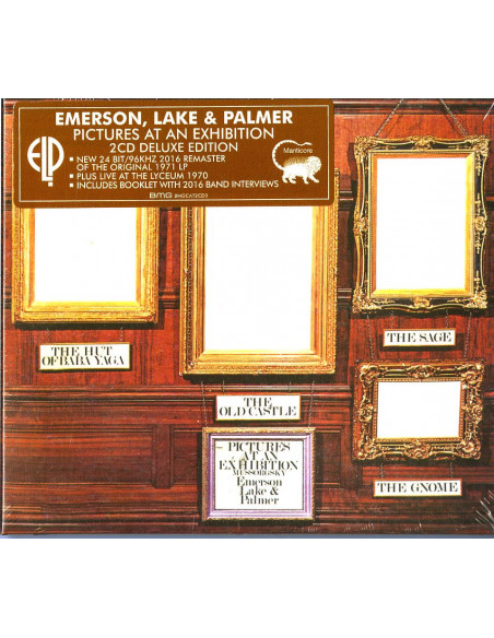 Emerson Lake & Palmer - Pictures At An Exhibition (Deluxe Edt.Remastered) - (CD)