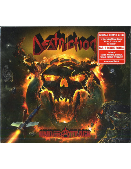 Destruction - Under Attack (Digipack Edt.) - (CD)