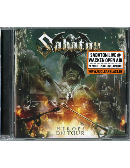 Sabaton - Heroes On Tour - (CD)
