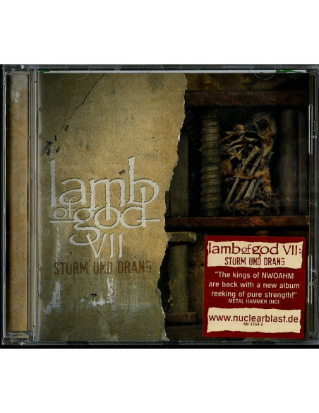 Lamb Of God - Vii: Sturm Und Drang - (CD)