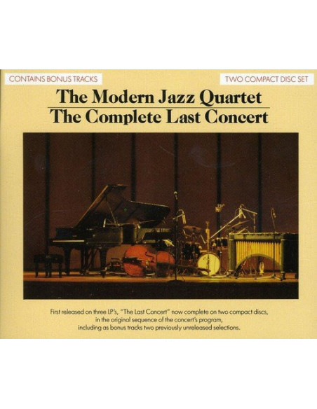 Modern Jazz Quartet - The Last Concert - (CD)