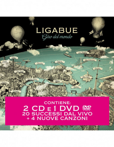 Ligabue - Giro Del Mondo (2Cd+1Dvd) -...
