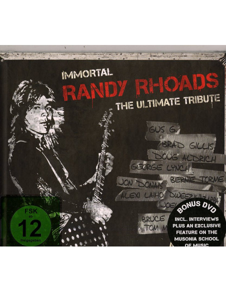 Compilation - Immortal Randy Rhoads...(Cd+Dvd) - (CD)