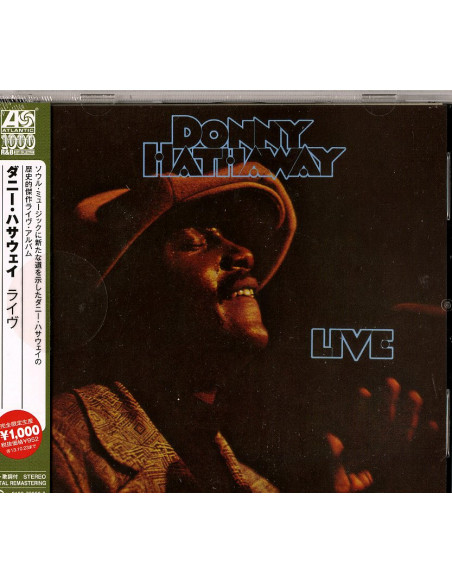Hathaway Donny - Live (Japan Atlantic) - (CD)