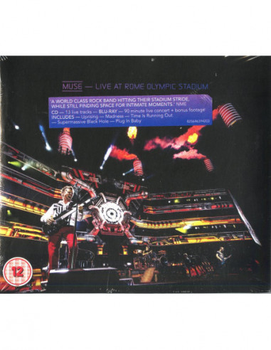 Muse - Live At Rome ...(Cd+Br) - (CD)
