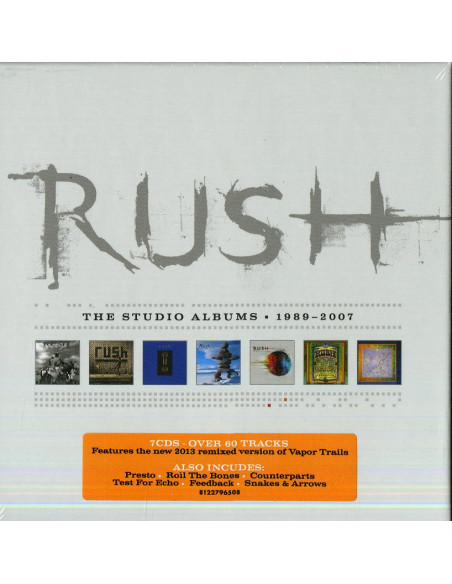 Rush - The Atlantic Studio Albums 1989 2007 (Box 7 Cd) - (CD)