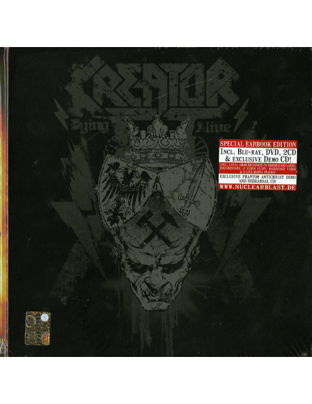 Kreator - Box-Dying Alive (Ltd.Edt.)(Earbook+3Cd) - (CD)