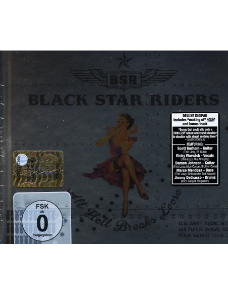 Black Star Riders - All Hell Breaks Loose (Cd + Dvd) - (CD)