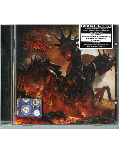 Thy Art Is Murder - Hate - (CD)