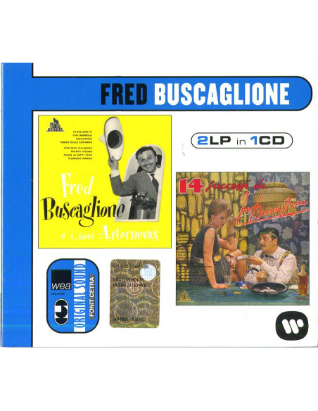 Buscaglione Fred - 2Lp In 1Cd: Buscaglione E Asternovas + 1 - (CD)