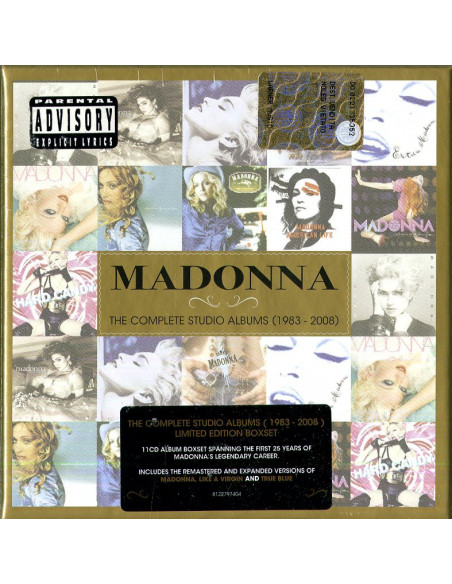 Madonna - The Complete Studio Albums 1983 2008 (Box 11 Cd) - (CD)