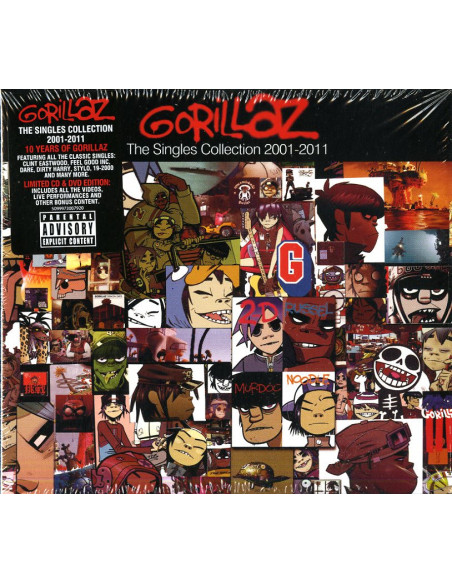 Gorillaz - The Singles Collection 2001-2011 (Cd+Dvd) - (CD)