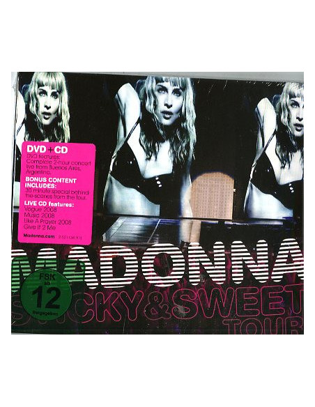 Madonna - Sticky & Sweet Tour(Cd+Dvd) - (CD)
