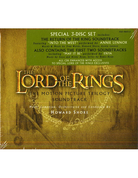 O.S.T.-Lord Of The Rings - Lord Of The Rings (Box 3 Cd) - (CD)