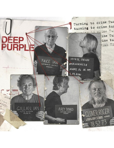 Deep Purple - Turning To Crime - Crystal Clear Coloured Vinyl