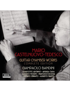 Giampaolo Bandini, Quartetto Adorno, Andrea Oliva, Alberto Miodini, Francesco Di - Guitar Chamber Works Complete Edition - (CD)