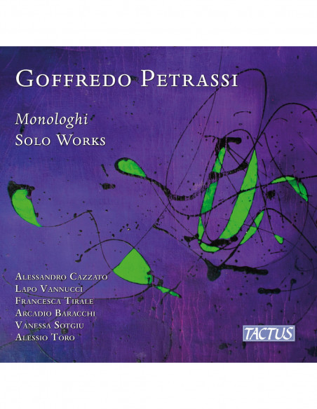 Cazzato Alessandro - Petrassi Monologhi - (CD)