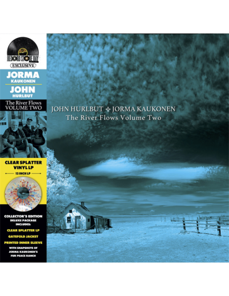 Kaukonen Jorma & Hurlbut John - The River Flows Vol.2 (Vinyl Clear Splatter Limited Edt.) (Rsd 21)