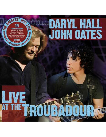 Daryl Hall & John Oa - Live At The Troubadour - (CD)