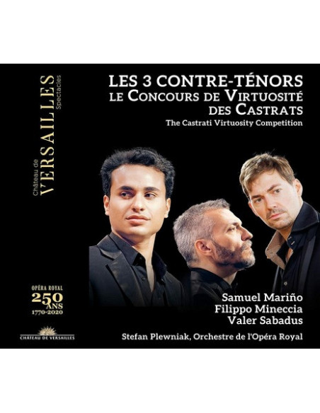 Compilation - Les 3 Contre-Ténors Le Concours De Virtuosite Des Castrats - (CD)