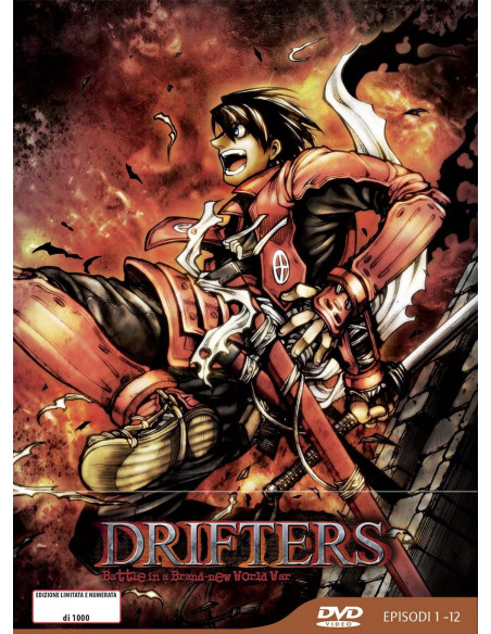 Drifters (Eps 01-12) (Limited Edition Box) (3 Dvd)