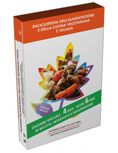 Enciclopedia Della Cucina Vegetariano E Vegana (4 Dvd)