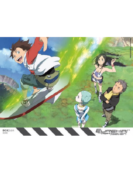 Eureka Seven Box n.02 (Eps 14-25) (3 Dvd)