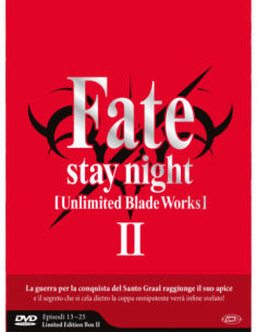 Fate/Stay Night - Unlimited Blade Works - Stagione 02 (Eps 13-25) (3 Dvd) (Limited Edition Box)