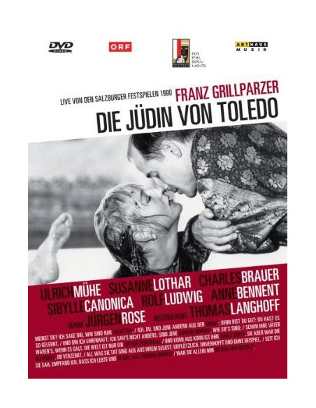 Franz Grillparzer: Die Judin Von Toledo