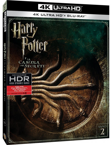 Harry Potter E La Camera Dei Segreti (4K Ultra Hd+Blu-Ray)