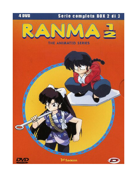 Ranma 1/2 Tv Series - Serie Completa n.02 (Eps 26-50) (4 Dvd)