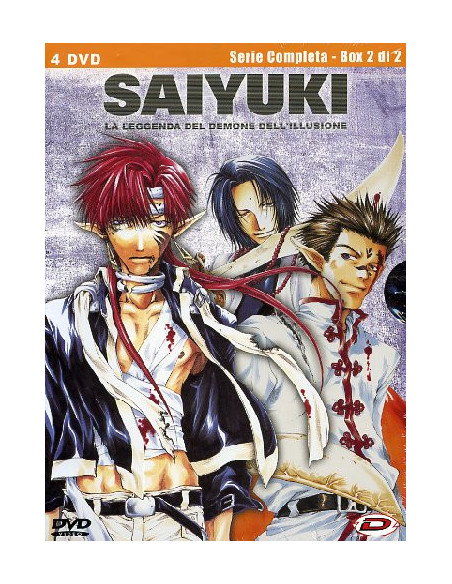 Saiyuki - Serie Completa n.02 (4 Dvd)