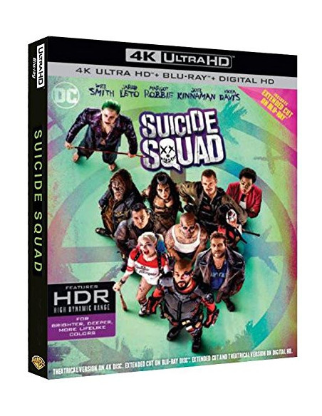 Suicide Squad (Blu-Ray 4K Ultra HD+Blu-Ray+Digital Copy)