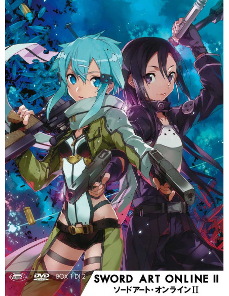 Sword Art Online II - Box n.01 (Eps 01-14) (3 Dvd)
