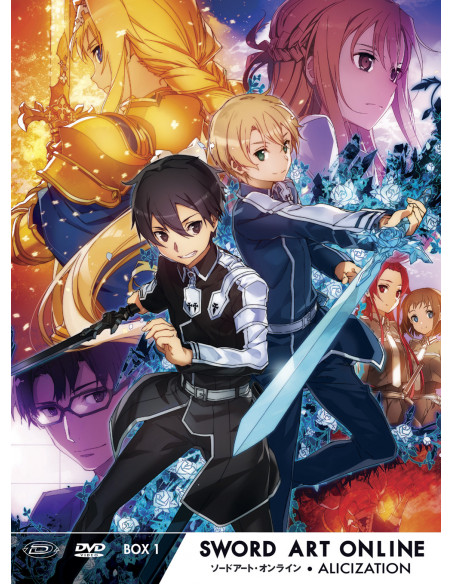 Sword Art Online III Alicization - Limited Edition Box n.01 (Eps 01-12) (3 Dvd)