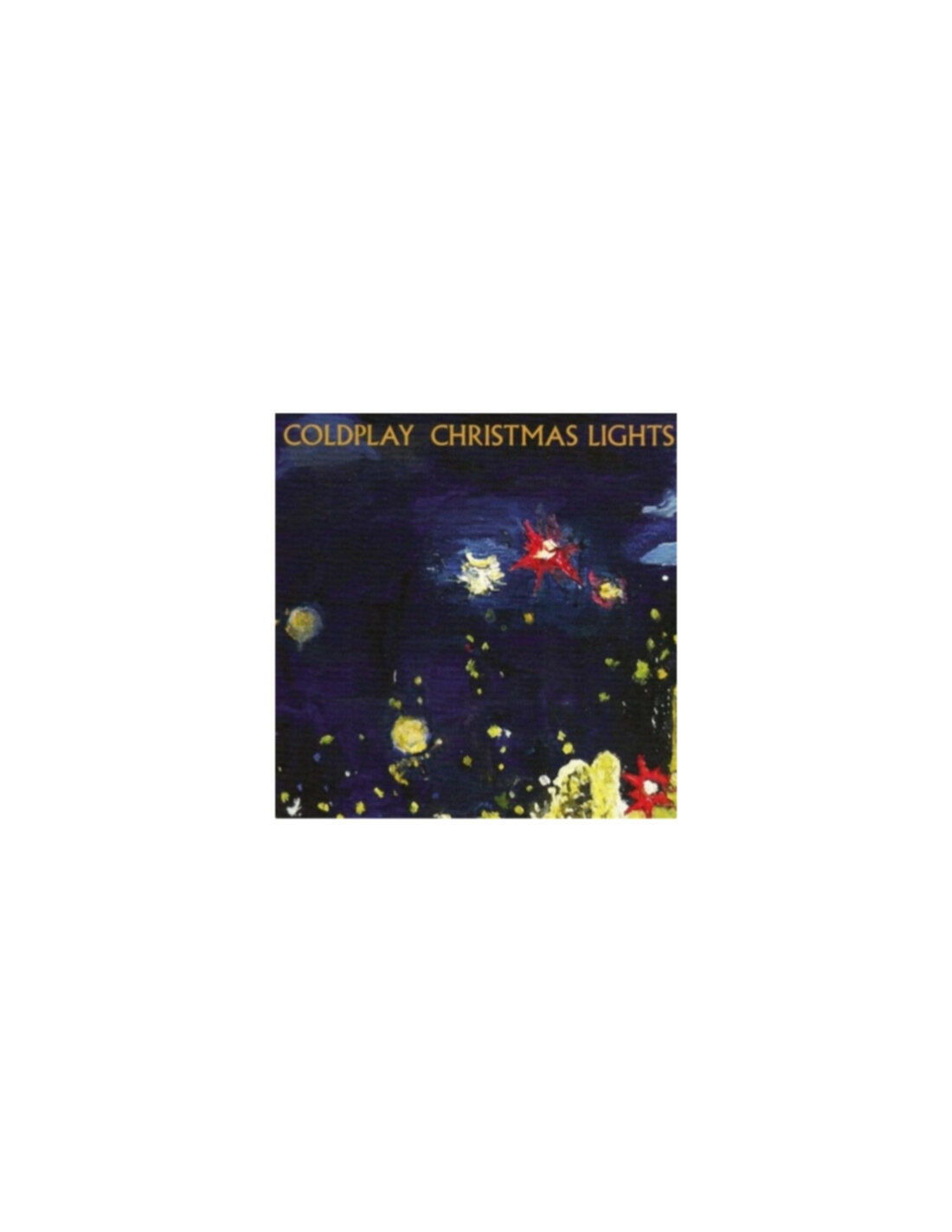 Coldplay - Christmas Lights (7p Vinyl Black)