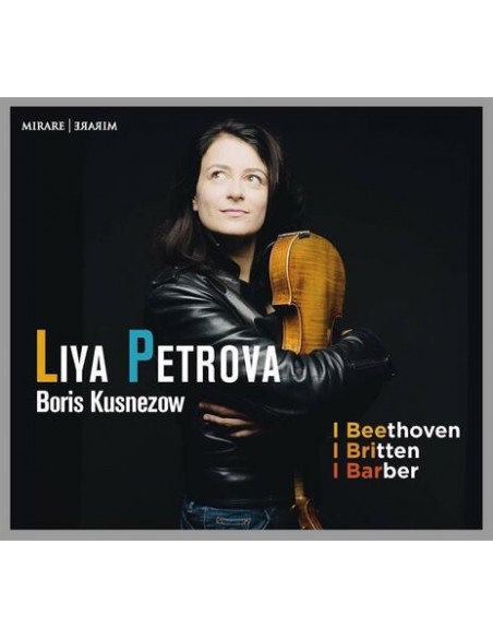 Lya Petrova - Beethoven Britten Barber - (CD)